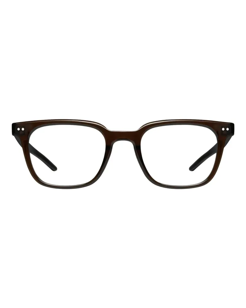 Gentle Monster Cav square-frame glasses - Braun Braun