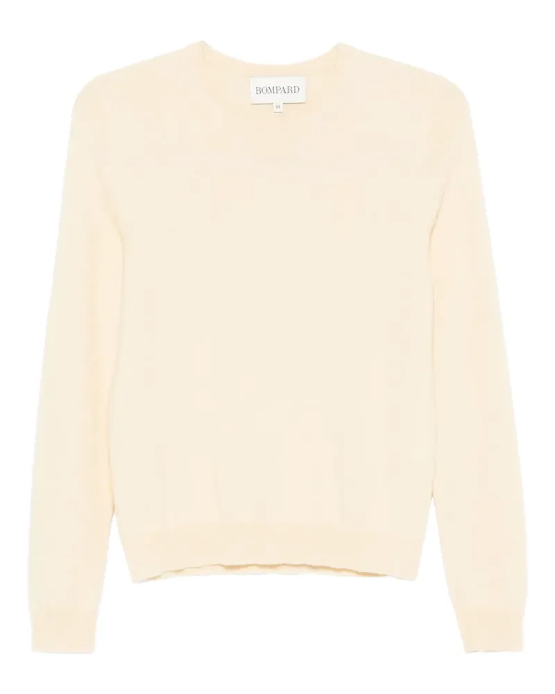 Eric Bompard Kaschmirpullover mit Rundhalsausschnitt - Gelb Gelb