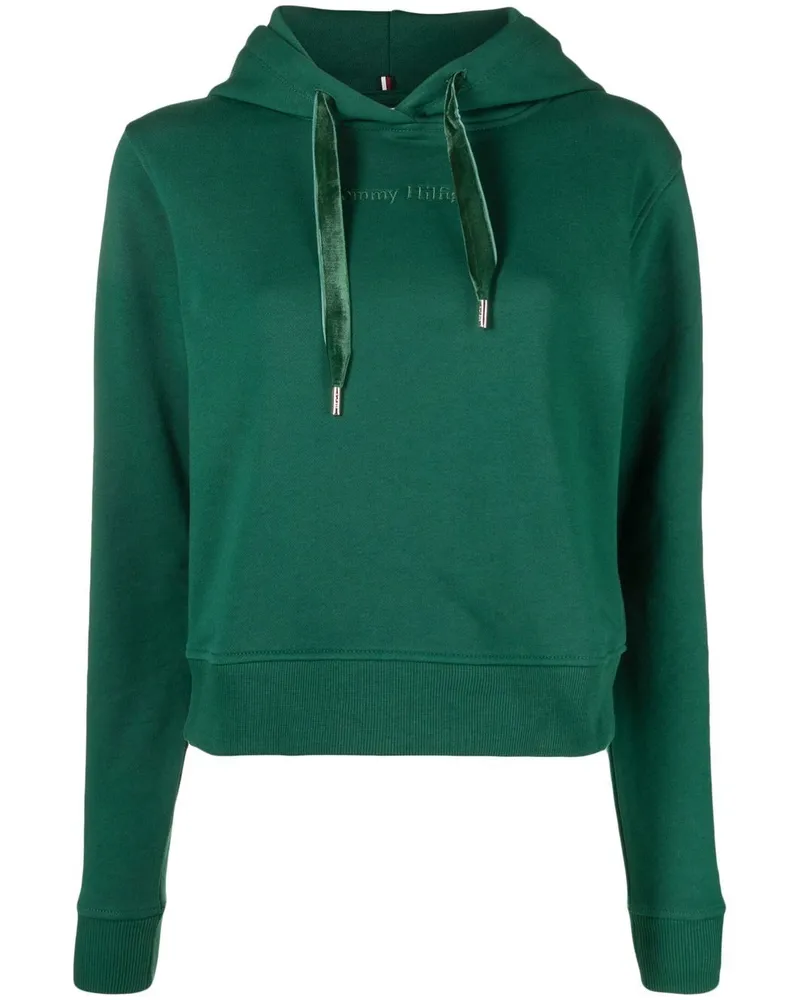 Tommy Hilfiger Hoodie mit Logo - Grün Grün