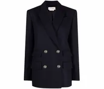 Doppelreihiger Blazer - Blau