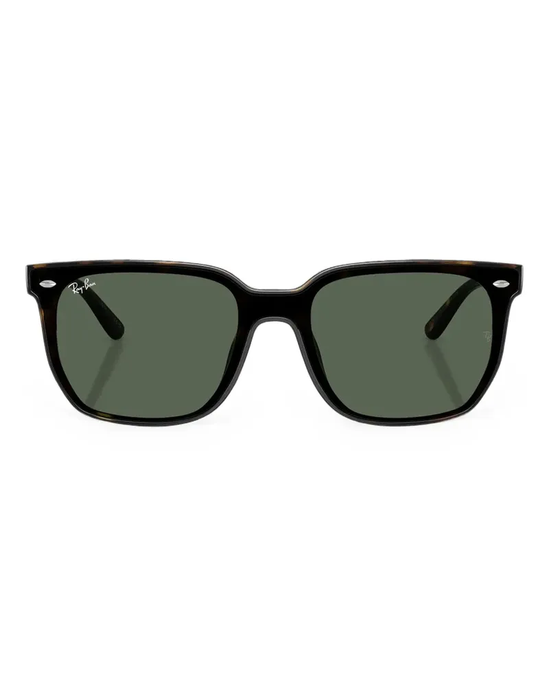 Ray Ban Eckige RB4466D Sonnenbrille - Braun Braun