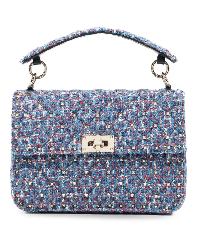 Valentino Garavani Rockstud Spike Tote Bag - Blau Blau
