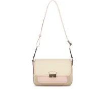 Mittelgroße Bradshaw Schultertasche - Nude