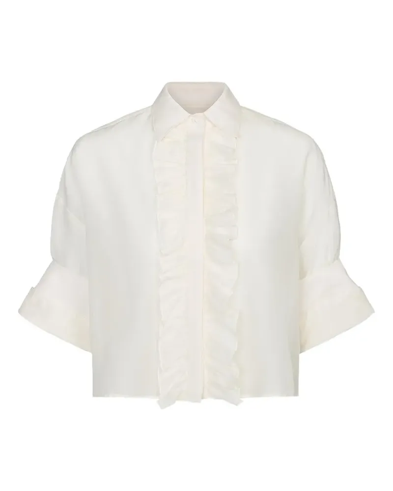 TWP Hemd mit Rüschen - Nude Nude