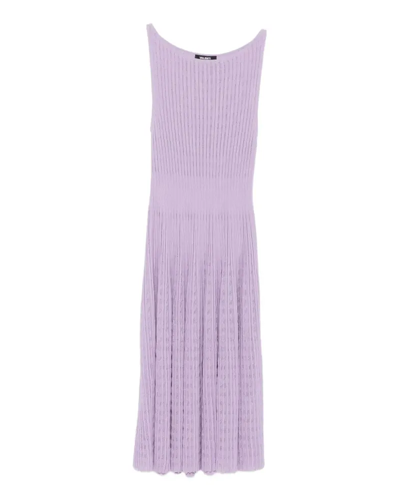 Antonino Valenti Ärmelloses Strickkleid - Violett Violett