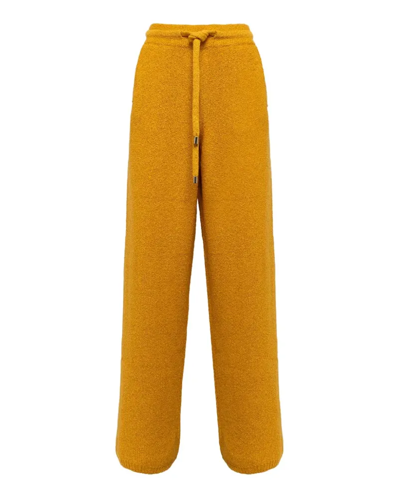 Laneus knitted track pants - Gelb Gelb