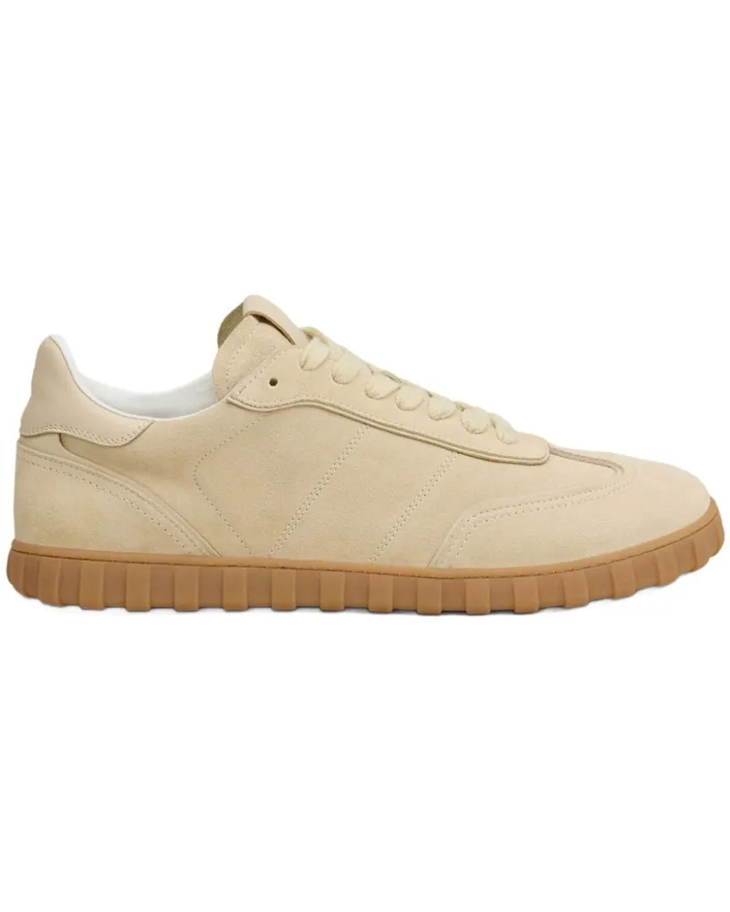 AMI Paris Step Sneakers - Nude Nude