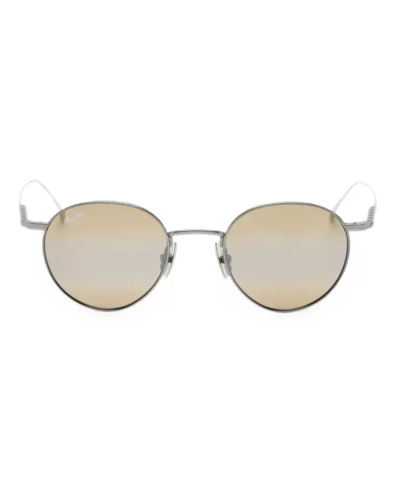 Maui Jim Kaapeha round-frame sunglasses - Grau Grau