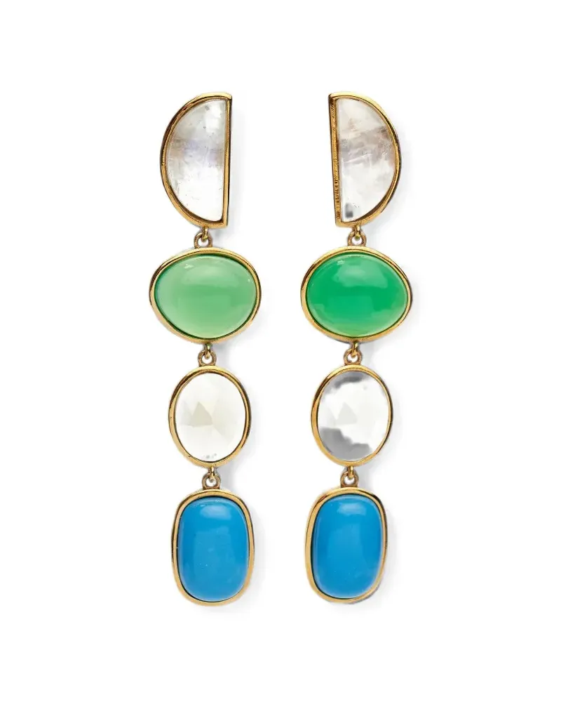 Lizzie Fortunato Cala drop earrings - Gold Gold