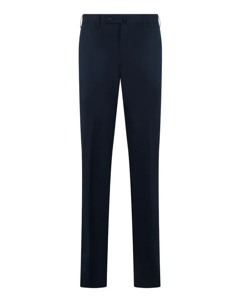 Slowear pressed-crease straight-leg trousers - Blau Blau