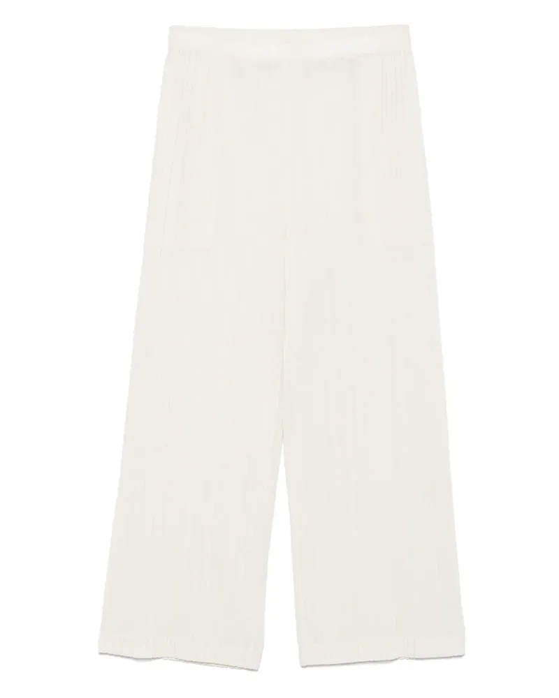 Issey Miyake Plissierte Hose - Nude Nude