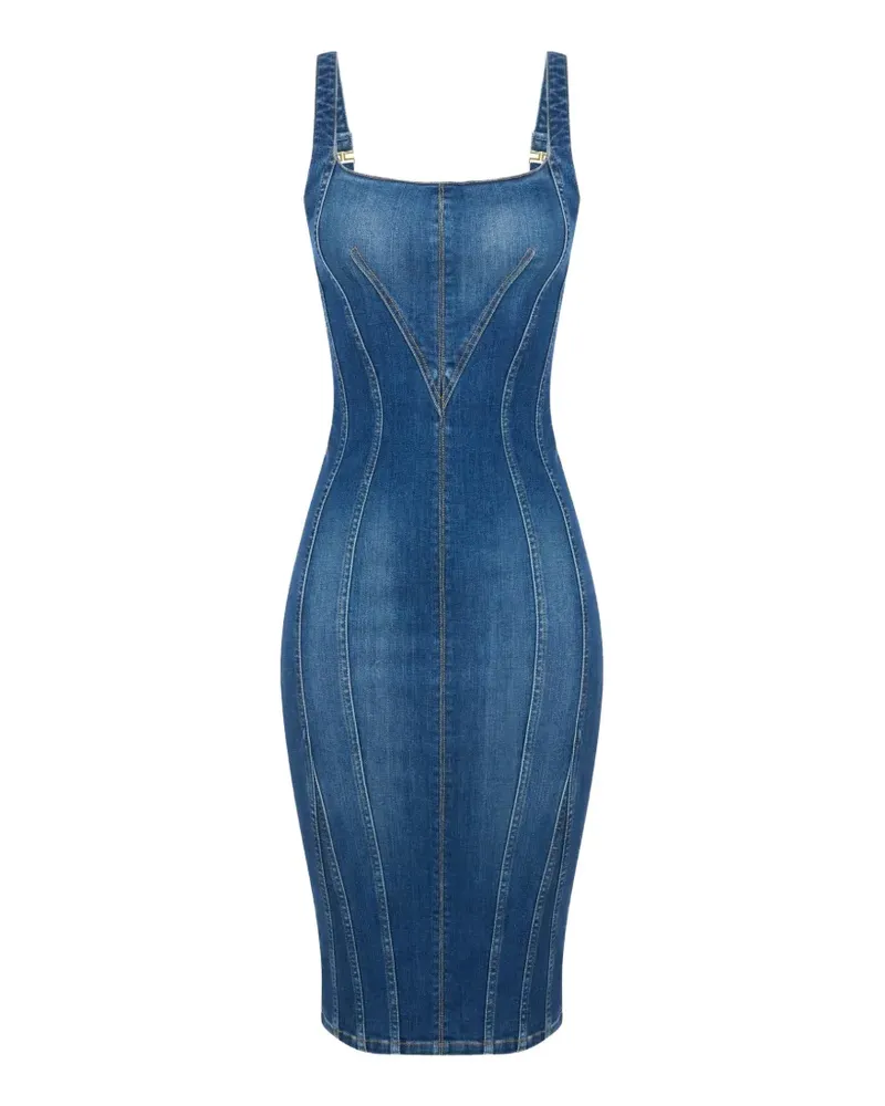 Elisabetta Franchi denim dress - Blau Blau