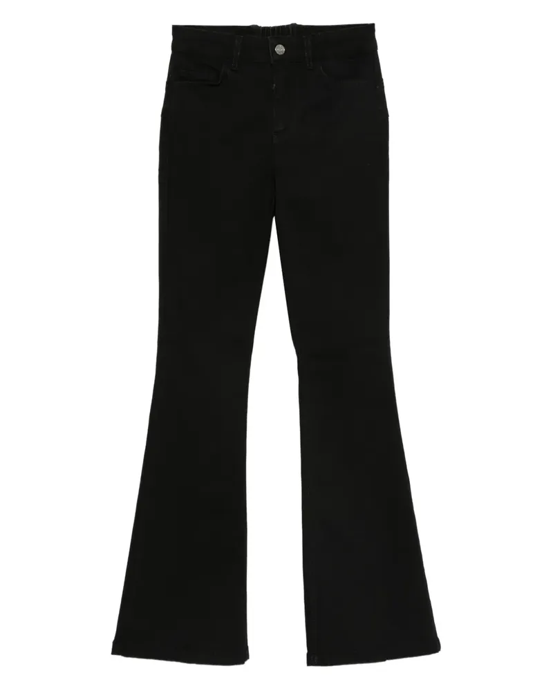 Liu Jo Jeans mit Logo-Patch - Schwarz Schwarz