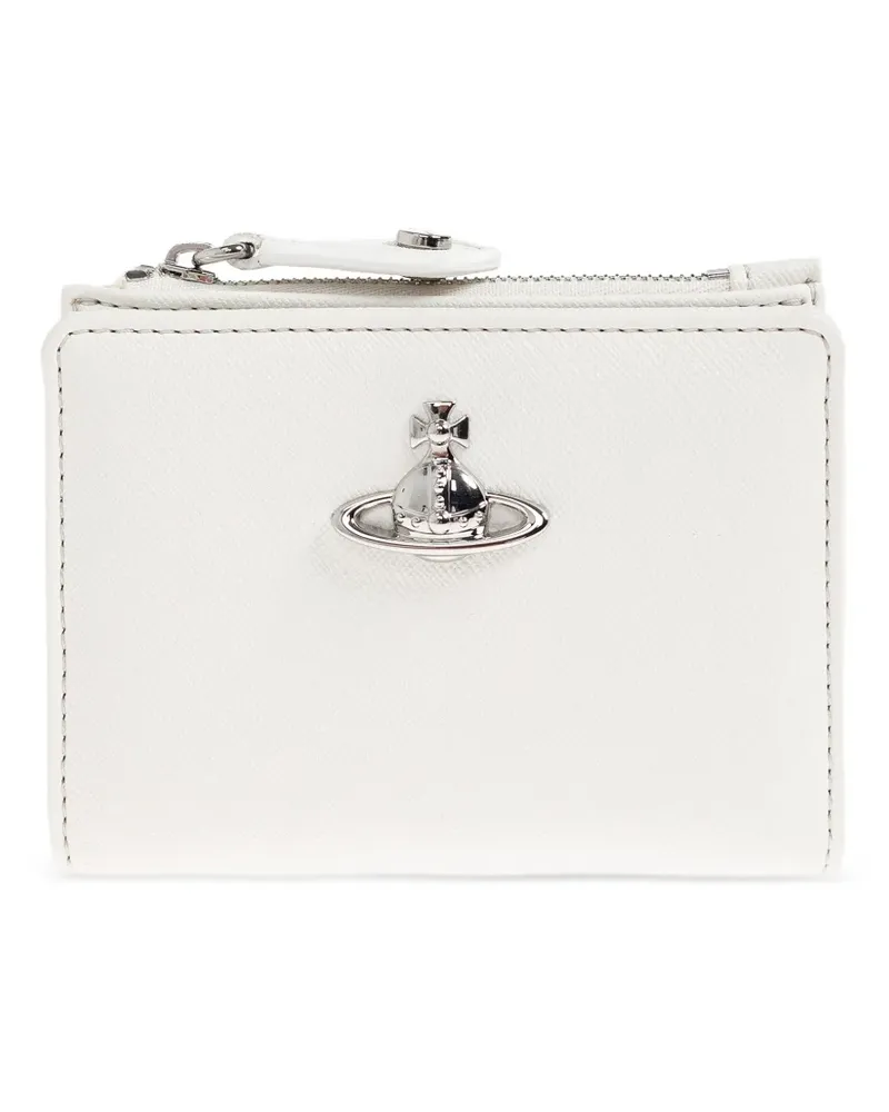 Vivienne Westwood Orb-plaque bifold wallet - Weiß Weiß