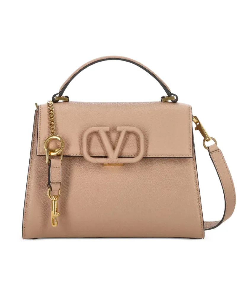 Valentino Garavani VLogo Signature Tote Bag - Nude Nude