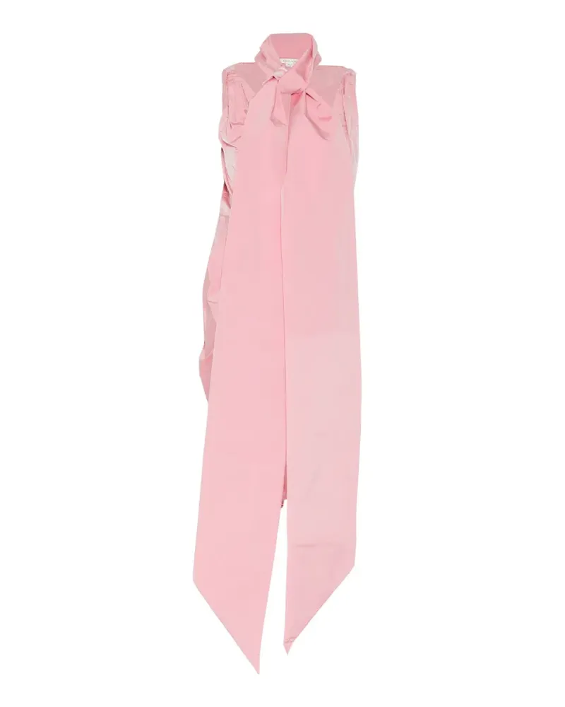 Zuhair Murad Top mit Schößchen - Rosa Rosa