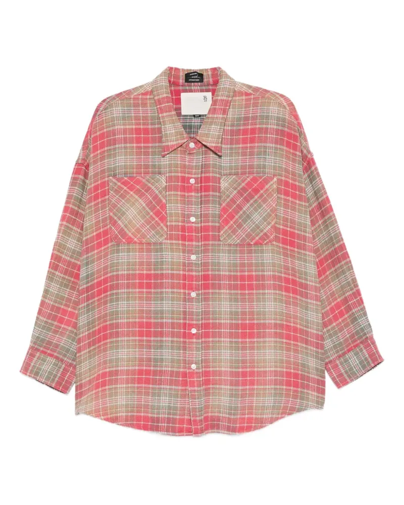 R13 plaid shirt - Rot Rot