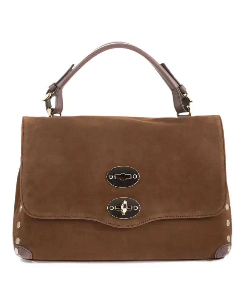 Zanellato Postina tote bag - Braun Braun