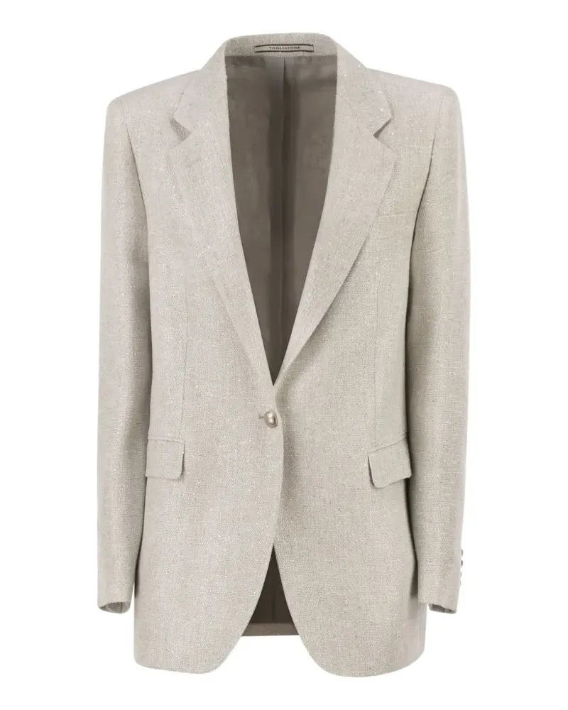 Tagliatore single-breasted blazer - Nude Nude