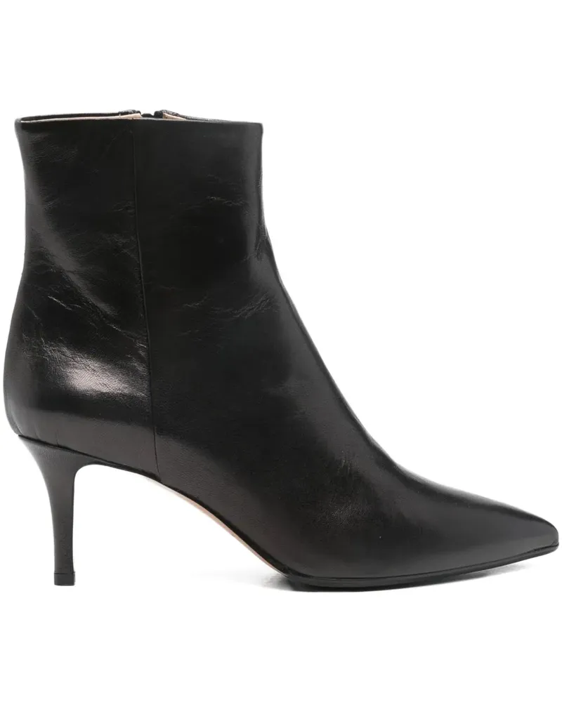 Fabio Rusconi Stiefeletten mit spitzer Kappe 65mm - Schwarz Schwarz