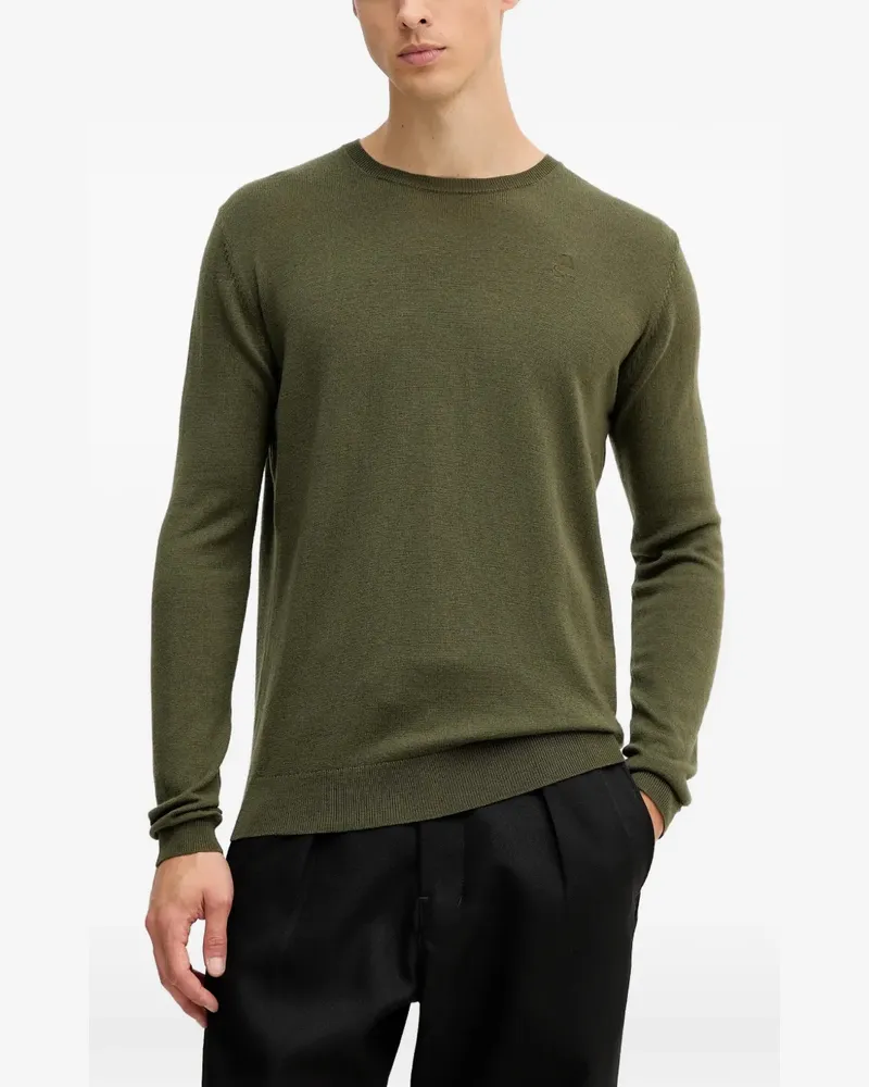 Karl Lagerfeld Pullover mit Rundhalsausschnitt - Grün Grün