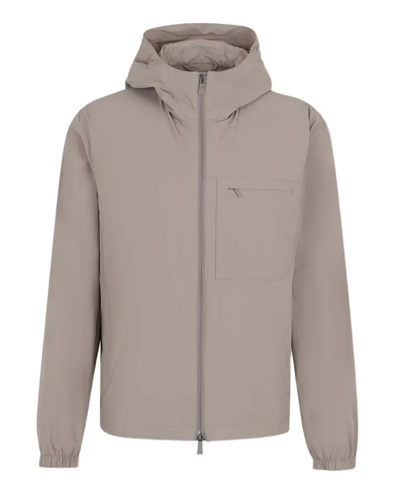 Herno hooded zip jacket - Braun Braun