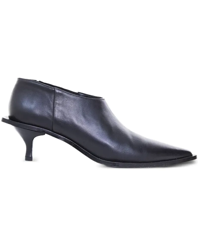 Gloria Coelho Stiefel mit spitzer Kappe - Schwarz Schwarz