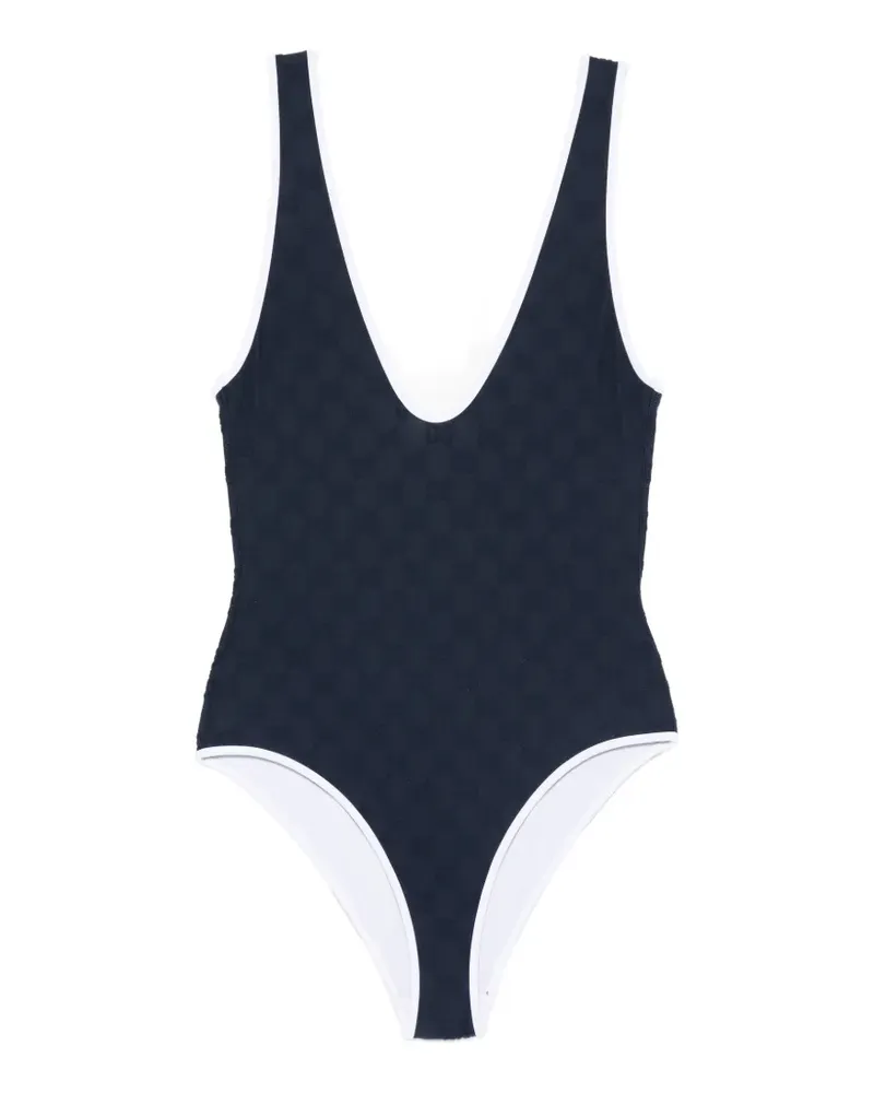 Gucci Bikini mit Logo-Muster - Blau Blau