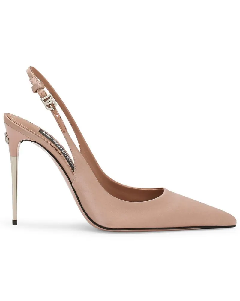 Dolce & Gabbana Slingback-Pumps 105mm - Nude Nude