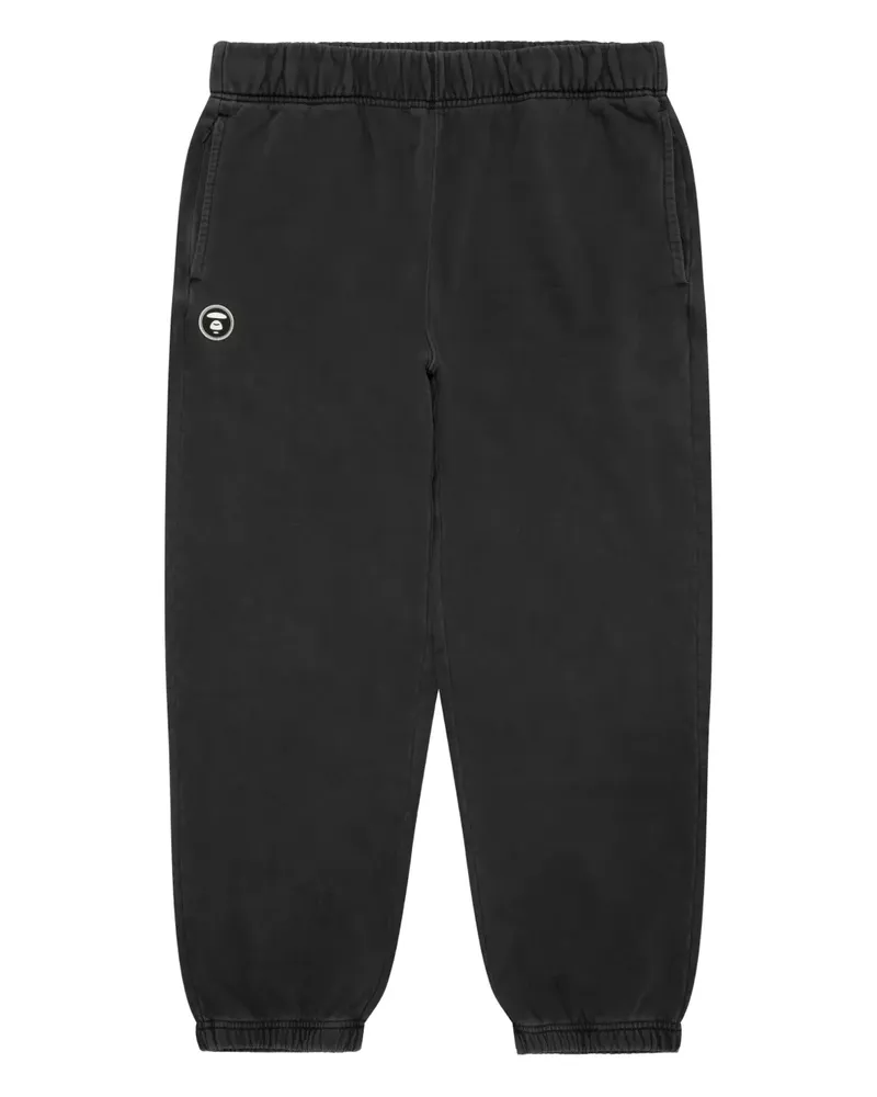 BAPE Jogginghose mit Logo-Patch - Schwarz Schwarz