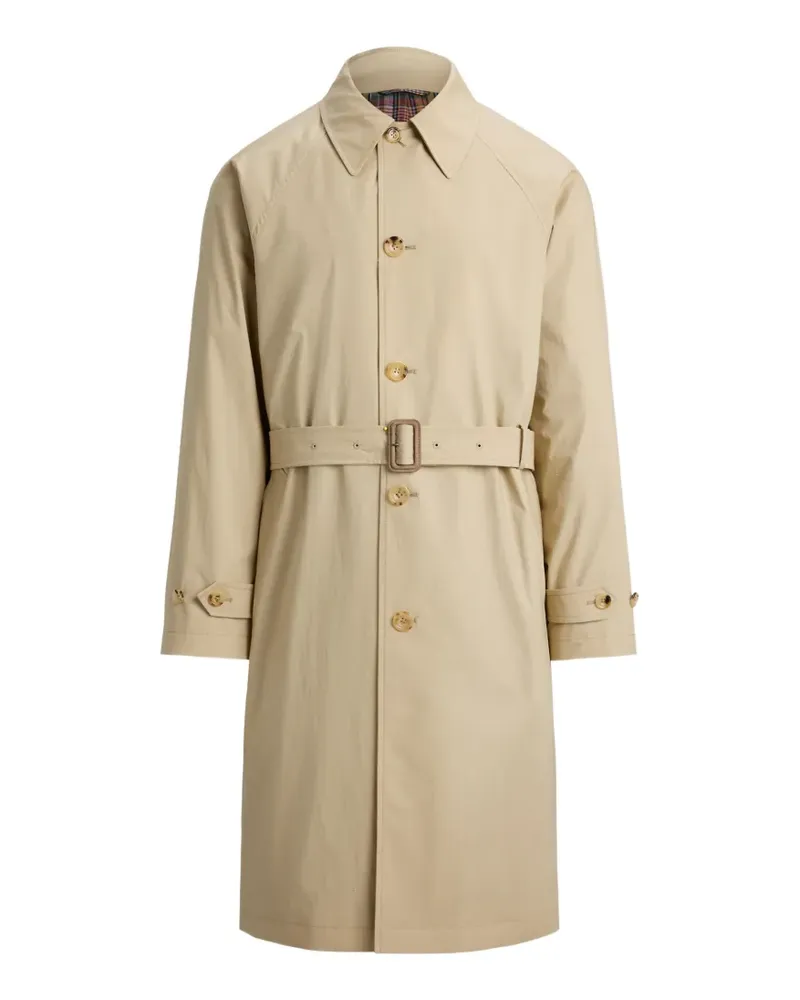 Ralph Lauren Geknöpfter Balmacaan Mantel - Braun Braun