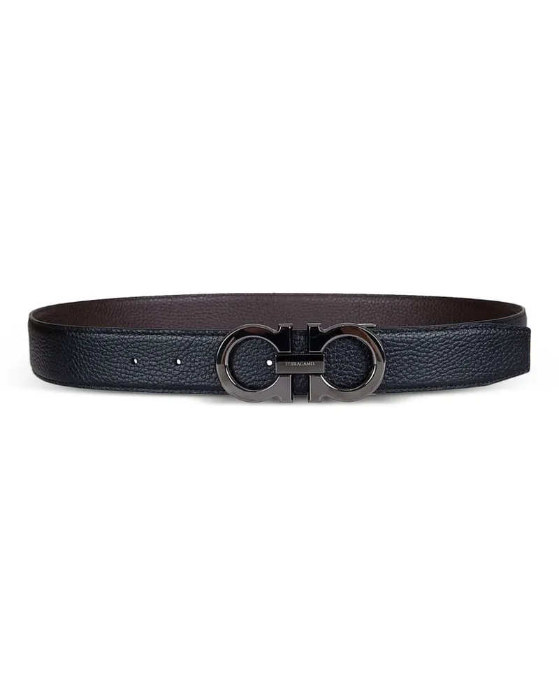 Ferragamo Gancini belt - Schwarz Schwarz