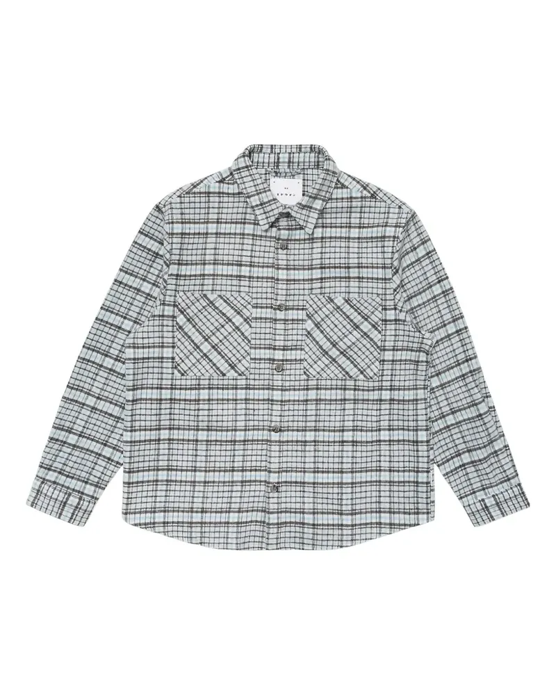 Edwin Jeans Julius Hemd mit Karomuster - Blau Blau