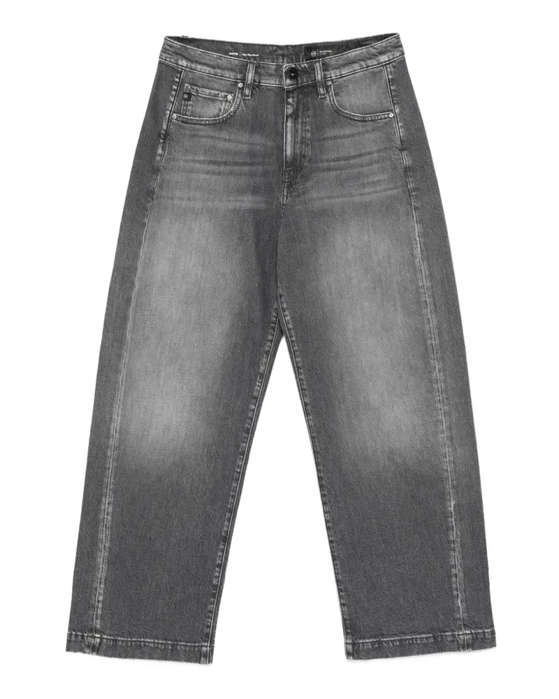 Adriano Goldschmied Hattie logo-patch jeans - Grau Grau