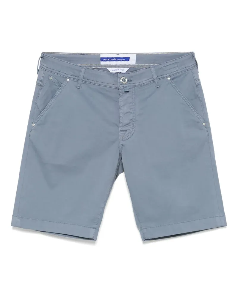 Jacob Cohën Shorts mit Knöpfen - Blau Blau