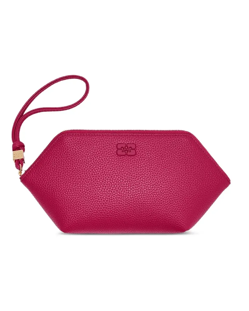Ganni Bou clutch bag - Rot Rot