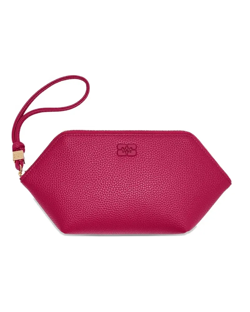 Ganni Bou clutch bag - Rot Rot