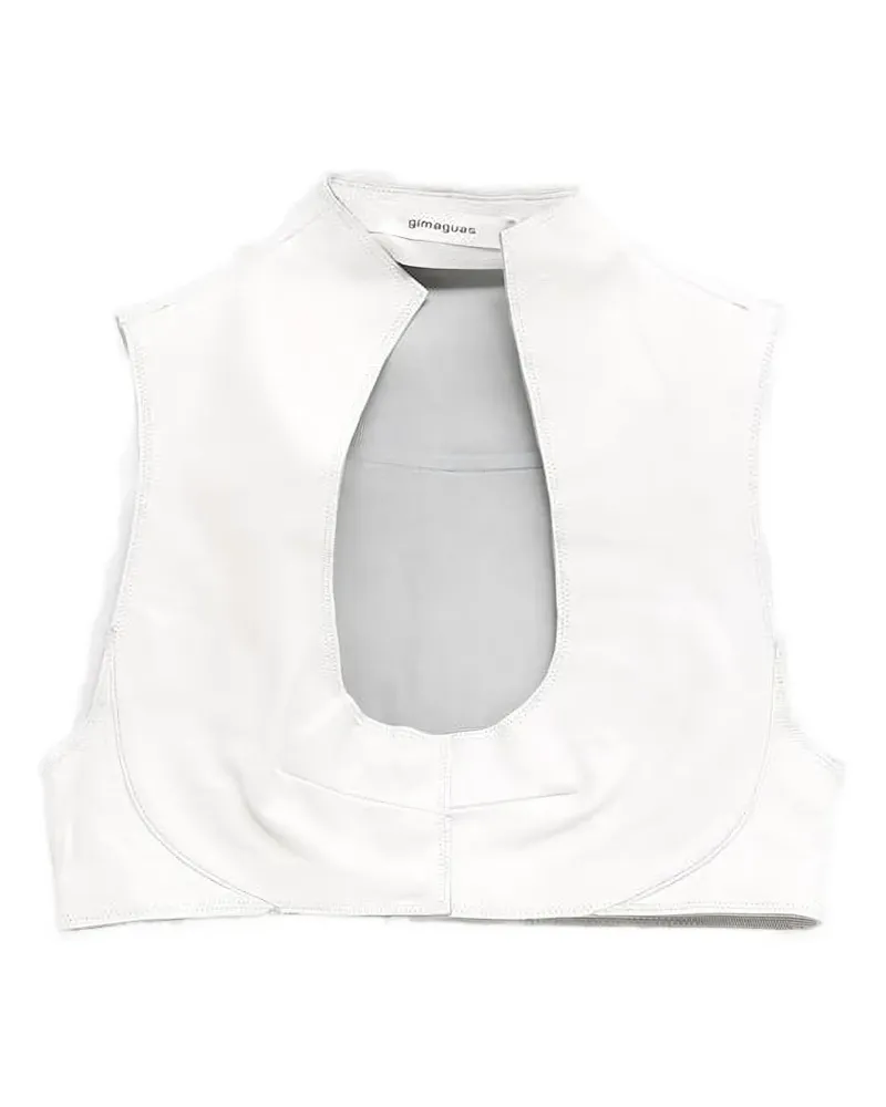 GIMAGUAS Jill top - Weiß Weiß