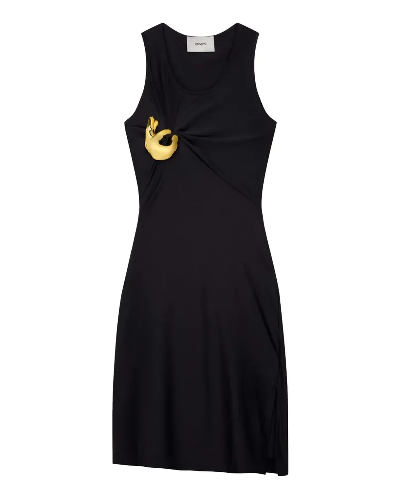 COPERNI single-short emoji dress - Schwarz Schwarz
