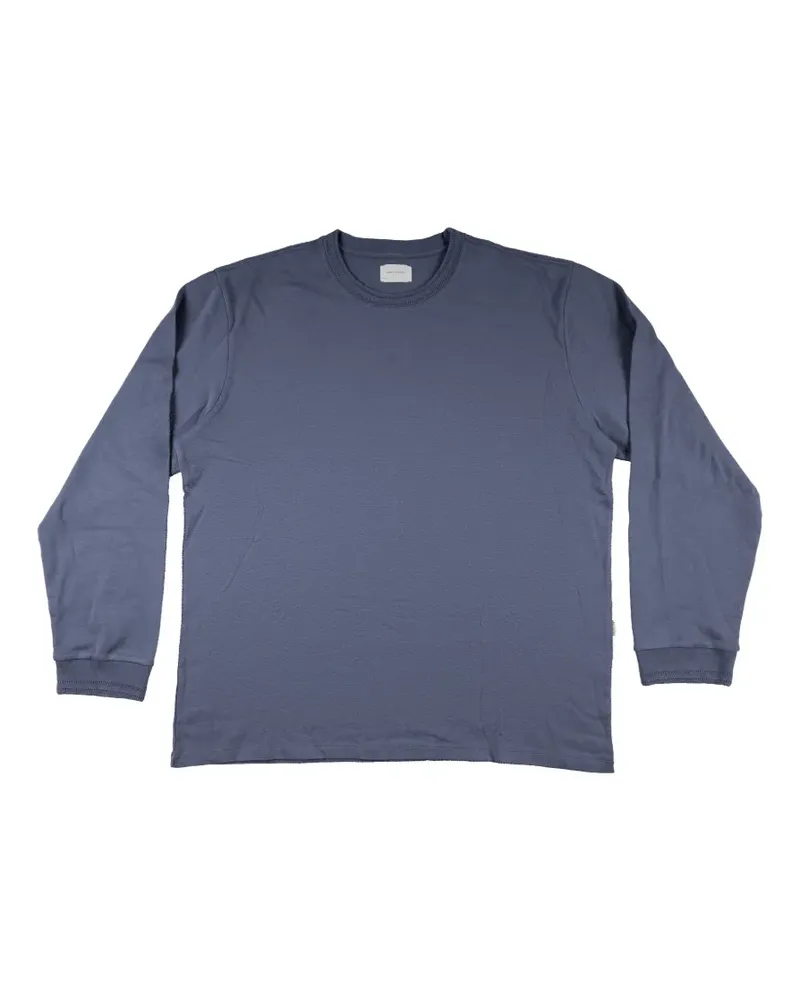 Aimé Leon Dore T-Shirt in Pointelle-Optik - Blau Blau