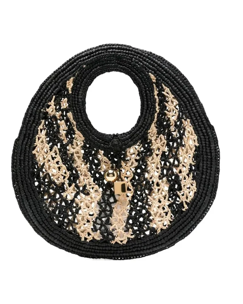 Jacquemus La Croisière Spiaggia clutch bag - Schwarz Schwarz