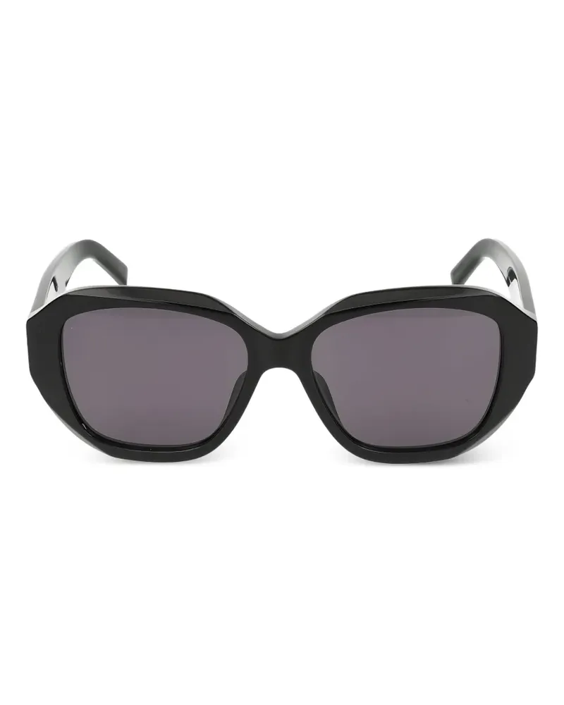 Givenchy geometric-frame sunglasses - Schwarz Schwarz
