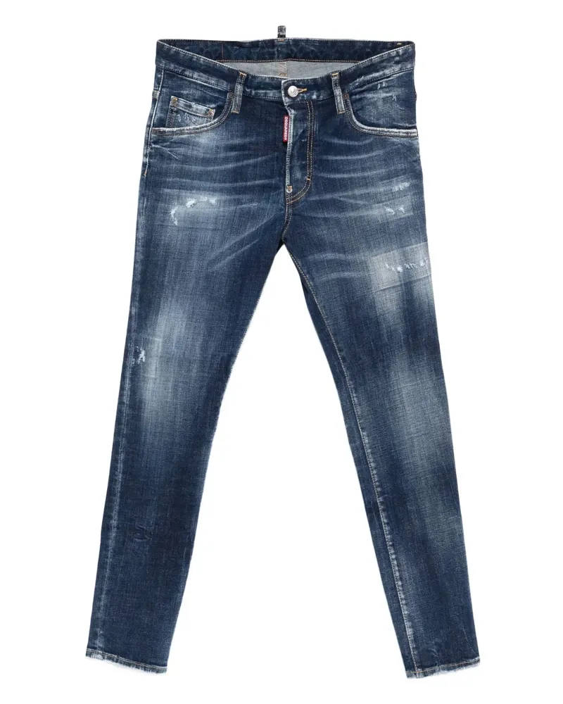Dsquared2 Cool Guy Jeans im Distressed-Look - Blau Blau