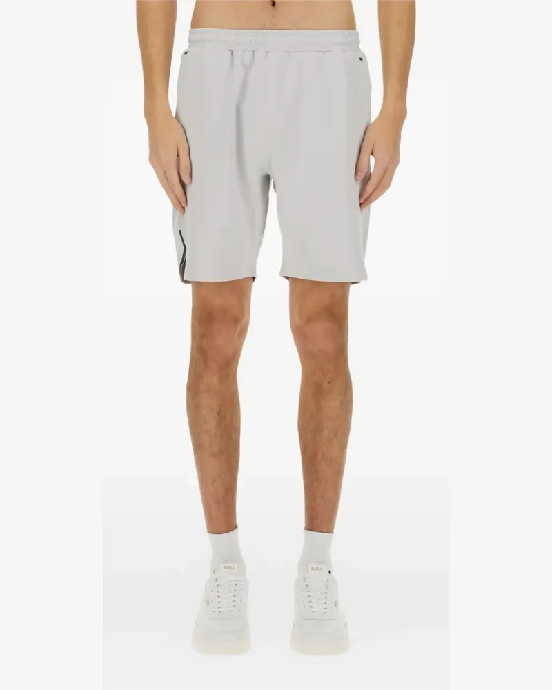 HUGO BOSS Shorts mit Kordelzug - Grau Grau