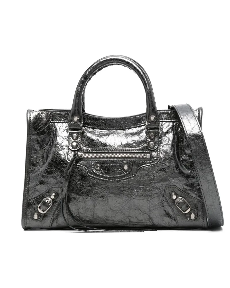 Balenciaga Kleine Le City Handtasche - Grau Grau
