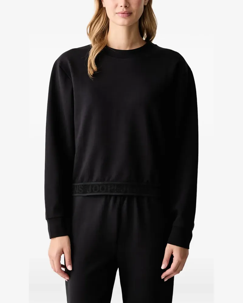 JOOP! Sweatshirt mit Logo-Bund - Schwarz Schwarz