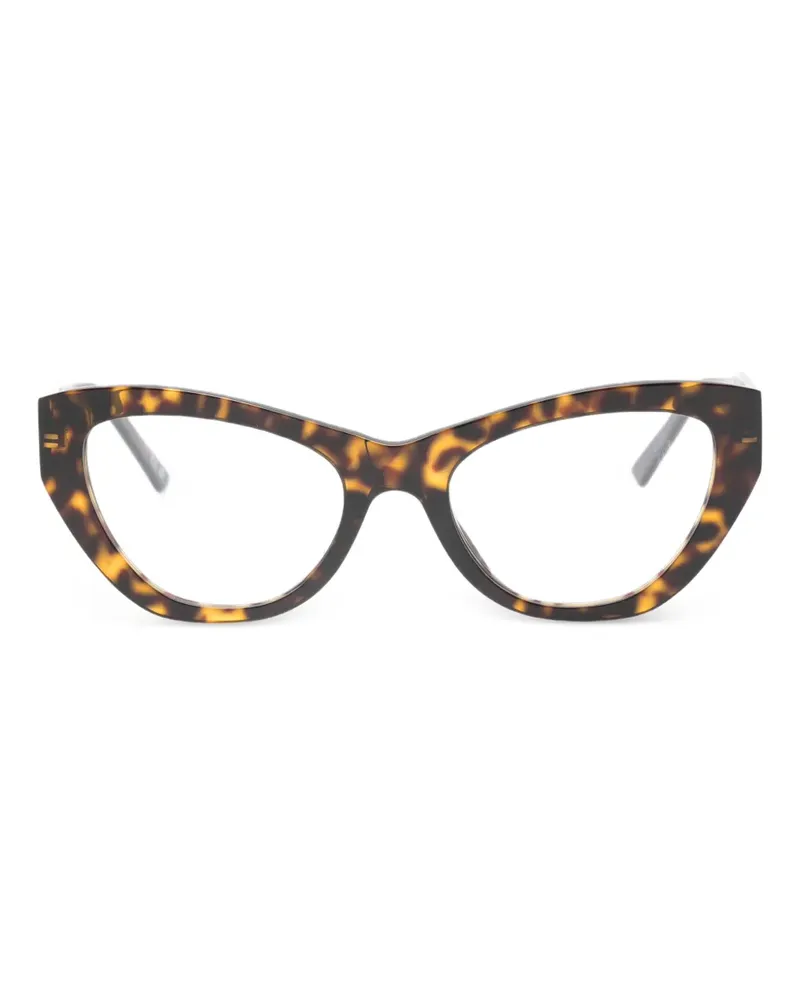 Balenciaga Klassische Cat-Eye-Brille - Braun Braun