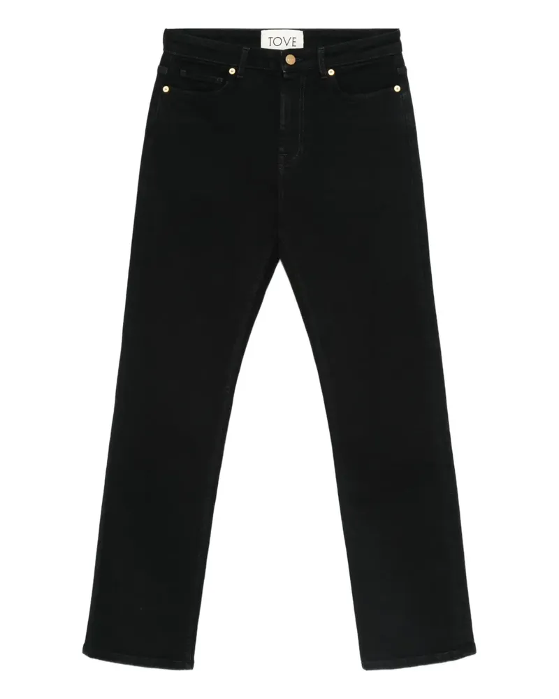 TOVE button jeans - Schwarz Schwarz