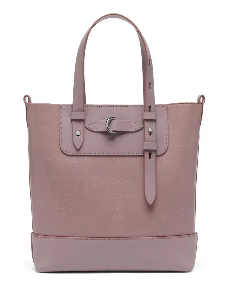 Maison Margiela four-stitch leather shoulder bag - Rosa Rosa