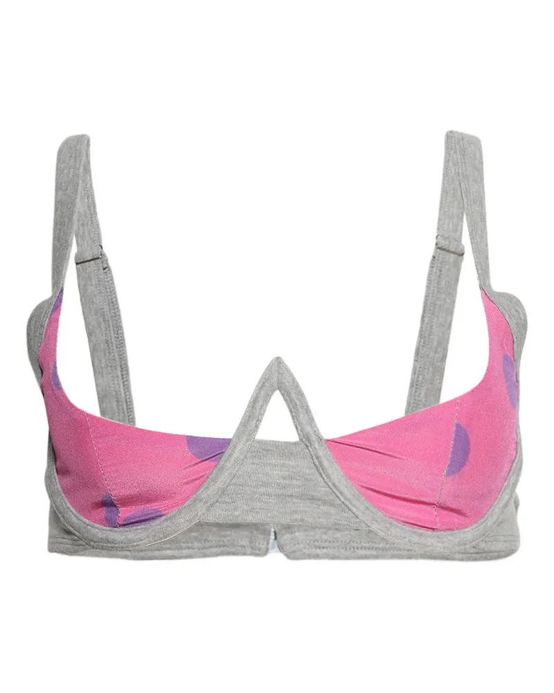 Natasha Zinko BH mit U-Ausschnitt - Grau Grau